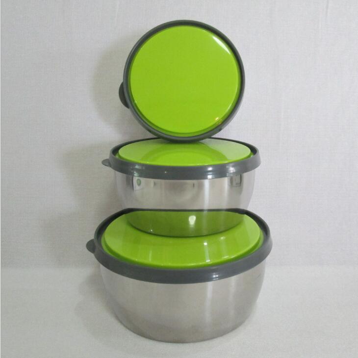 Metal lunch containers bento BPA Free Nontoxic Dishwasher Safe Eco Friendly resistant 3 color set