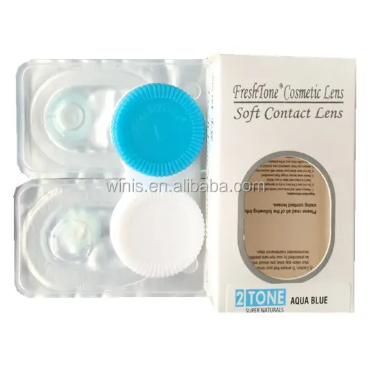 Clear lenses with power wholesale korea clear prescription daily contact lens