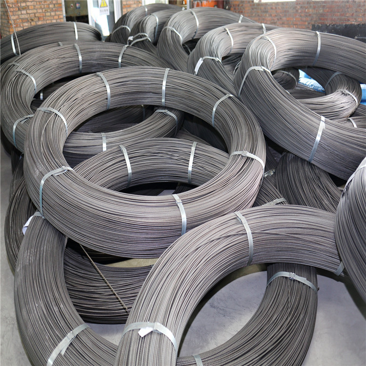 ASTM A421 77b 4 мм низкорасслабляющая предварительно напряженная бетонная проволока