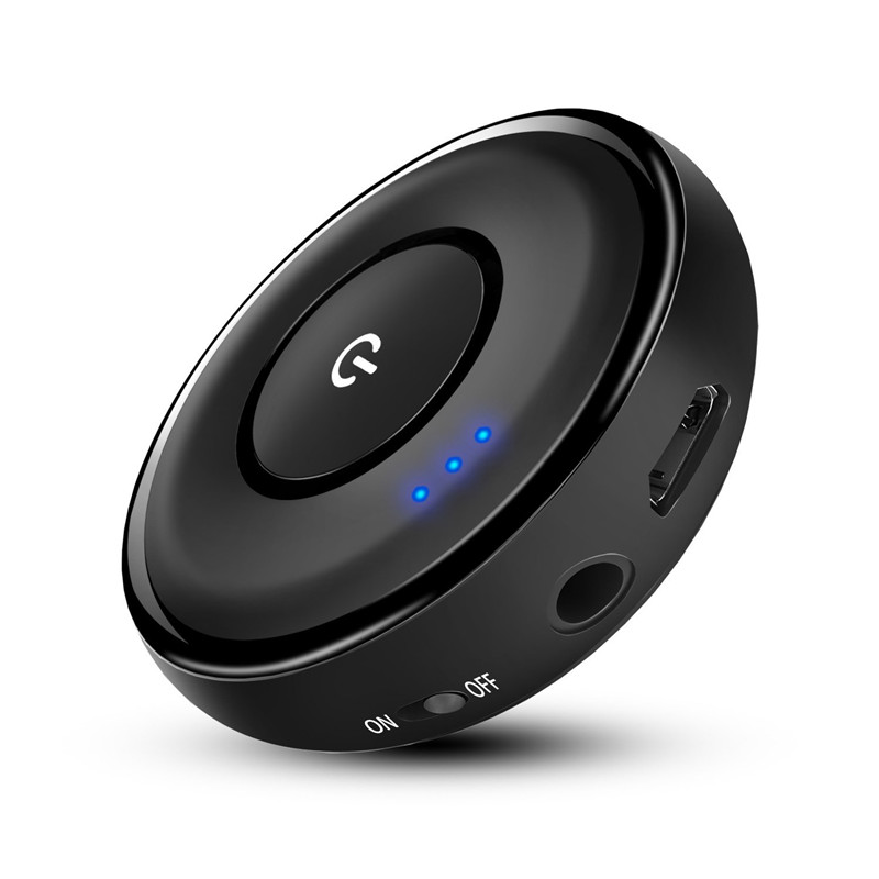 Мини 3,5 мм разъем Bluetooth V4.1 музыкальный приемник беспроводной аудио адаптер с микрофоном