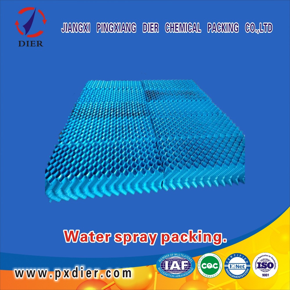 Fill sheet for counter flow cooling tower