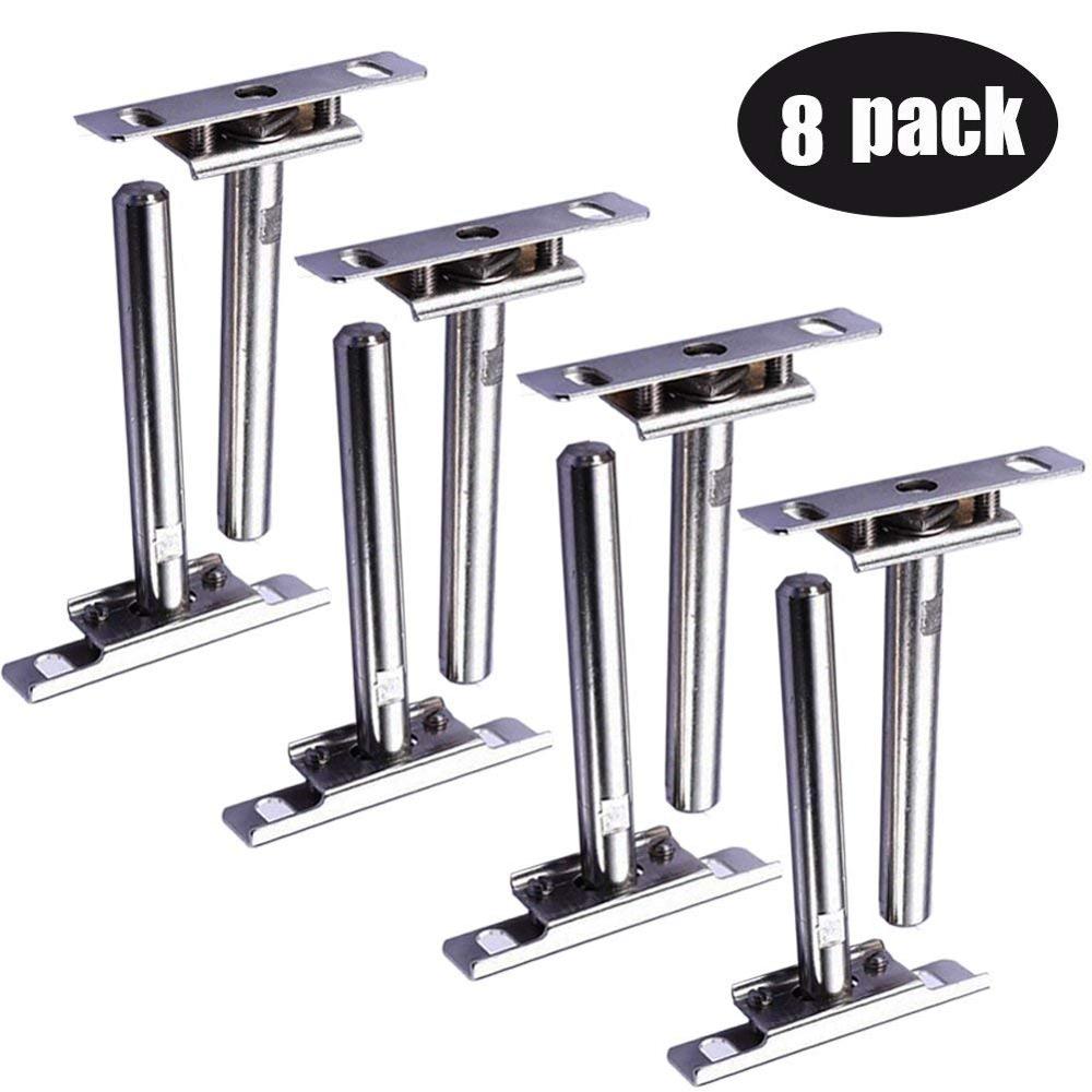 Pack Floating Blind Invisible Shelf Bracket Support Hardware Adjustable Blind Shelf support