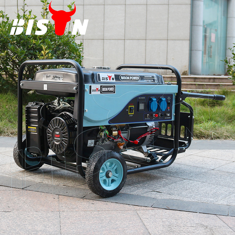 BISON (Китай) BS6500P(H) 5KVA ключевой стартовый генератор поставщик надежный 5 кВт генератор расхода топлива