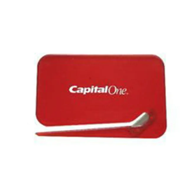 business card letter opener office tool