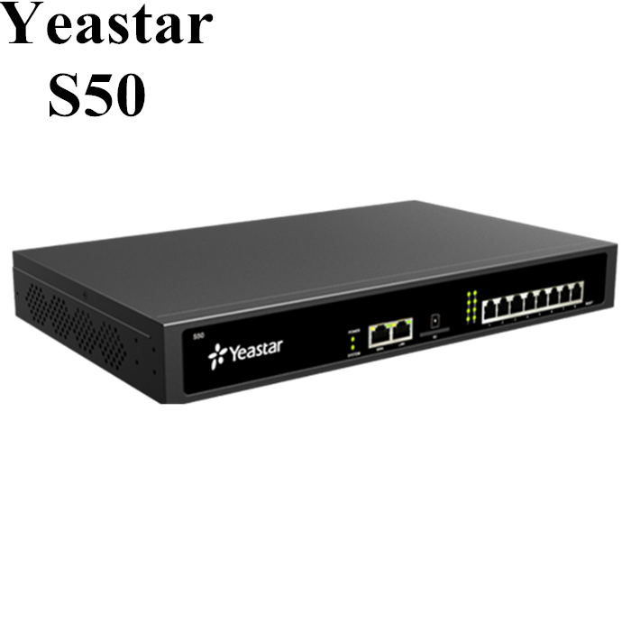 VoIP УАТС поддержки ISDN BRI/PSTN/GSM подключения S50