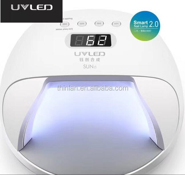 SUNUV SUN7 хранения питания лампы для ногтей 48 Вт UV LED двойной источник света маникюрная Сушилка для ногтей с интеллектуальный таймер памяти и сенсор и батарея