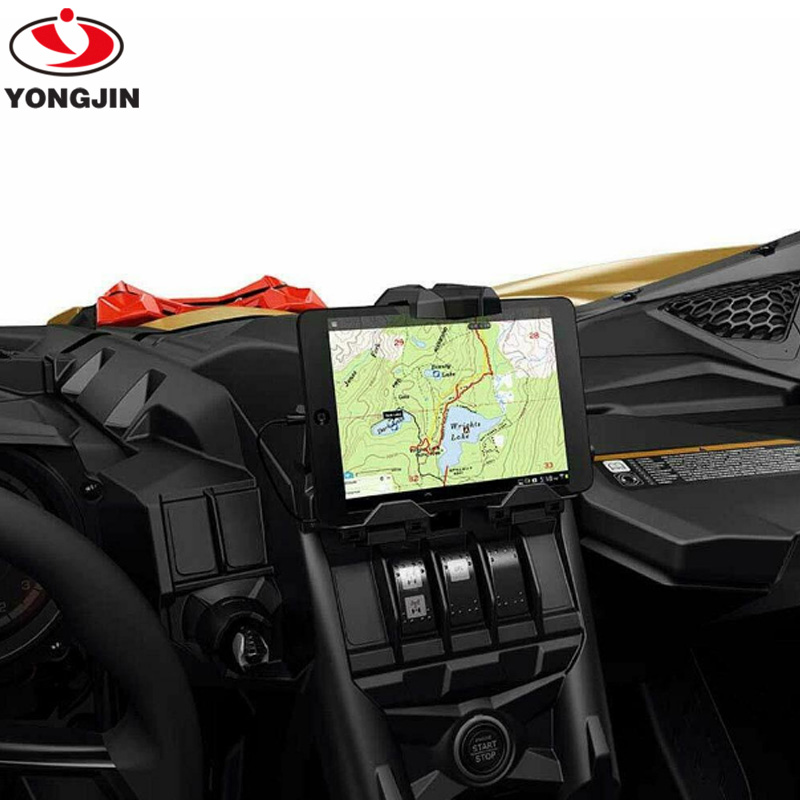 ATV UTV черный электронное устройство Держатель Интегрированный для хранения C-Am Maverick X3 2017 18