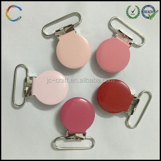 Healthy Infant Baby Pacifier Suspender Clips Holder Soother Dummy Clip