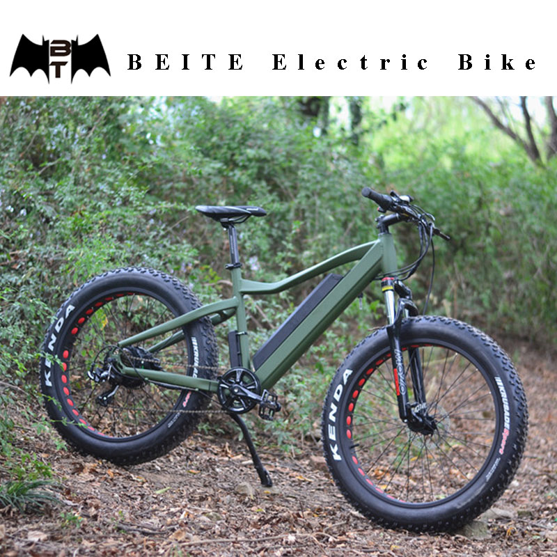 Электрический велосипед BEITE/TDE-09Z 1500w, грузовой велосипед fat ebike