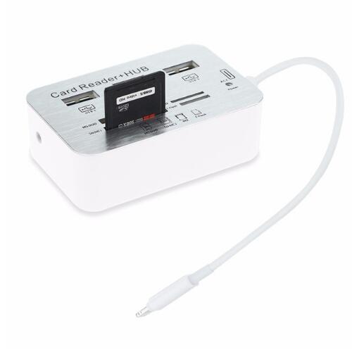 Все в 1 High Speed IOS11 концентратор USB SD TF MS M2 разъем адаптера Card Reader для iPhone/iPad 4 мини воздуха