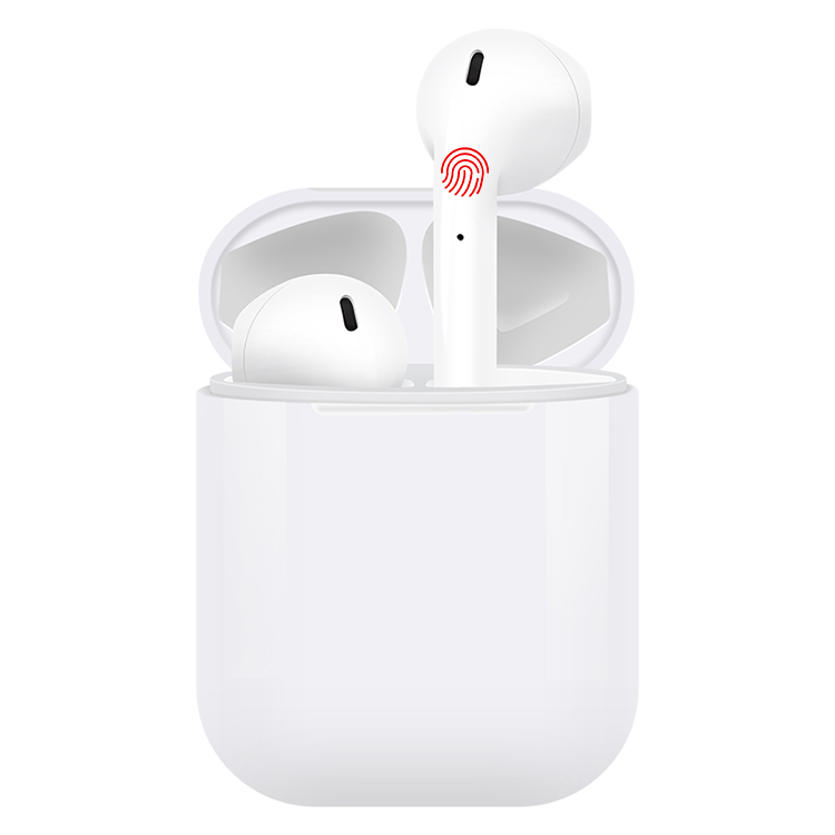 Беспроводные наушники Bluetooth 5,0 с сенсорным сенсором TWS Earpods i12, 2019