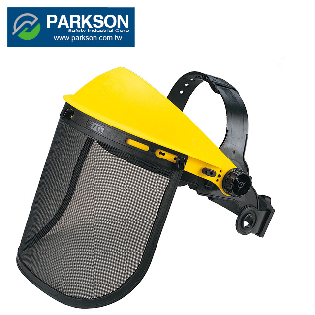 PARKSON SAFETY Taiwan Full Face Working Protection Mesh or Clear Visor Face Shield CE EN166 ANSI Z87.1 FS-8251