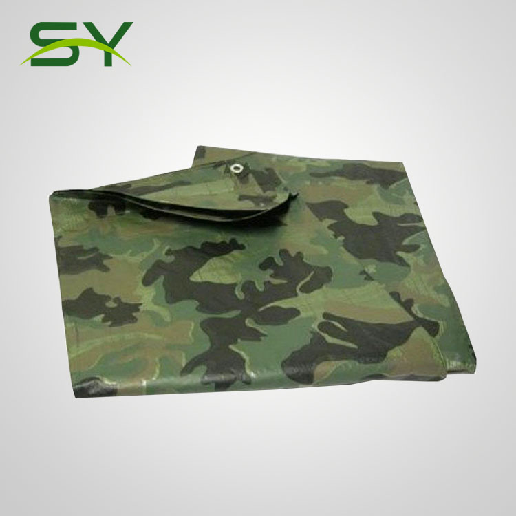Rainproof Tarpaulin Pe Coated Fabric Plastic Sheet