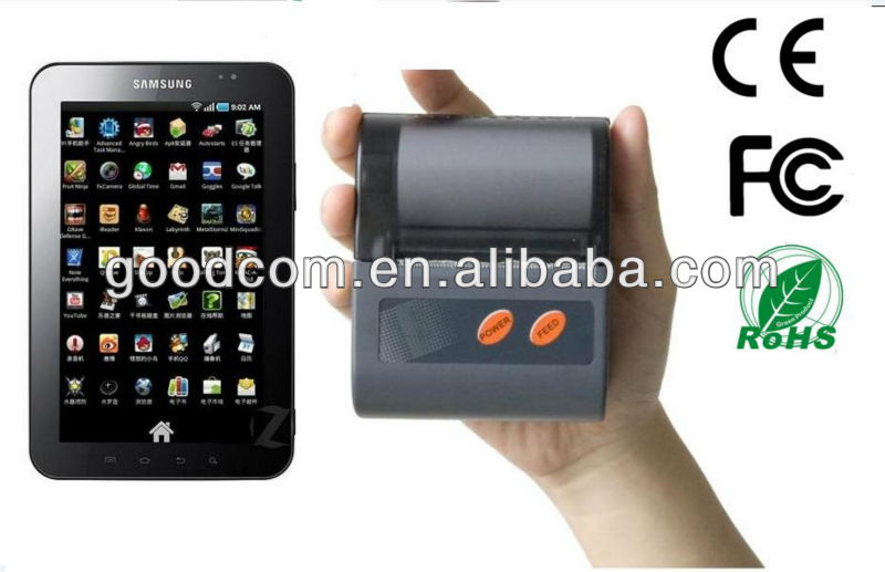 бесплатный sdk 58mm bluetooth принтер поддерживает андроид/окна/linux/окна мобильный портативный bluetooth принтер