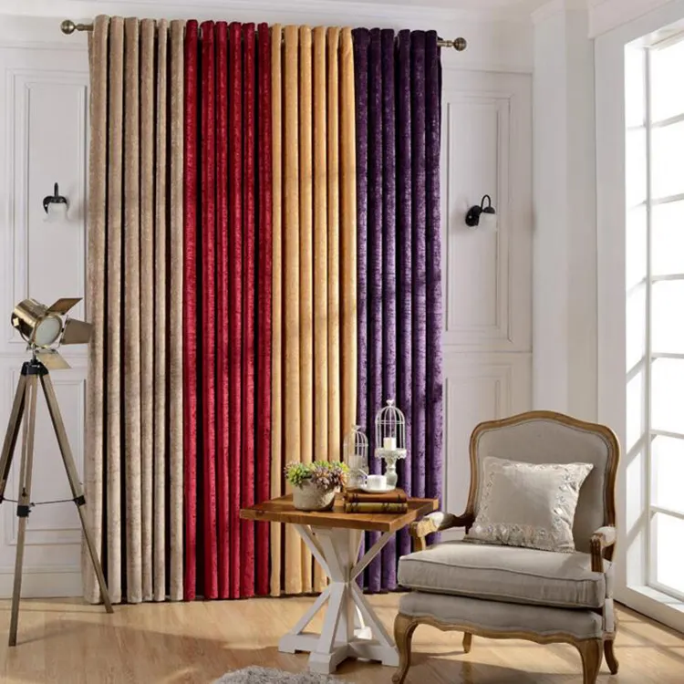 China online shopping chenille curtain elegant curtain china product#