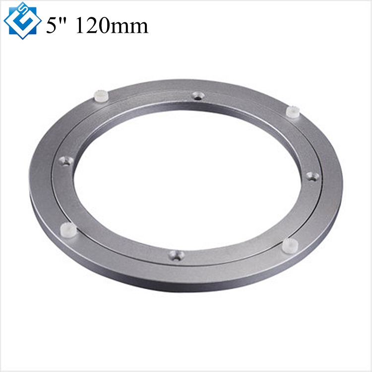 Кухня 5 "120 мм Lazy Susan алюминиевый вращающийся подшипник поворотный стол круглая поворотная пластина