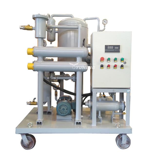 YUNENG Vacuum Lubricant Oil Purification Equipment with Degassing and Dewatering System