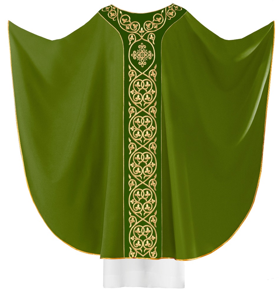latest design fiddleback chasuble 2016 new fiddleback chasuble
