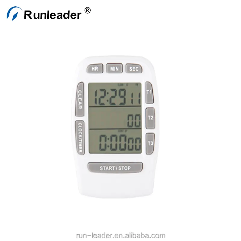 Runleader Magnetic Large LCD Count Up Kitchen Timer Alarm Down Digital Clock 24 Hours