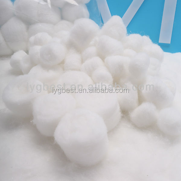 First aid kit use cotton ball for medical dressings, disposable cotton ball