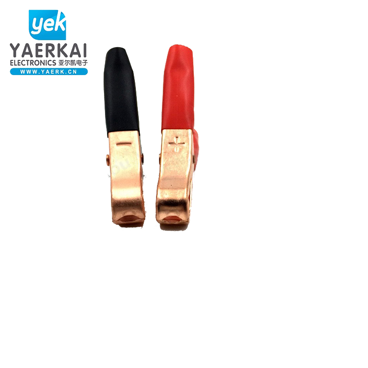 2018 new style 80mm 75A plated copper battery alligator clamp for car use