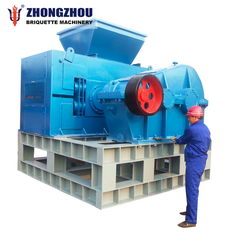 China Sponge Iron Coal Manganese ore Ball Briquette Machine