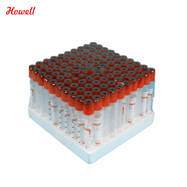 Plain Type Vaccum Blood Collection Tube
