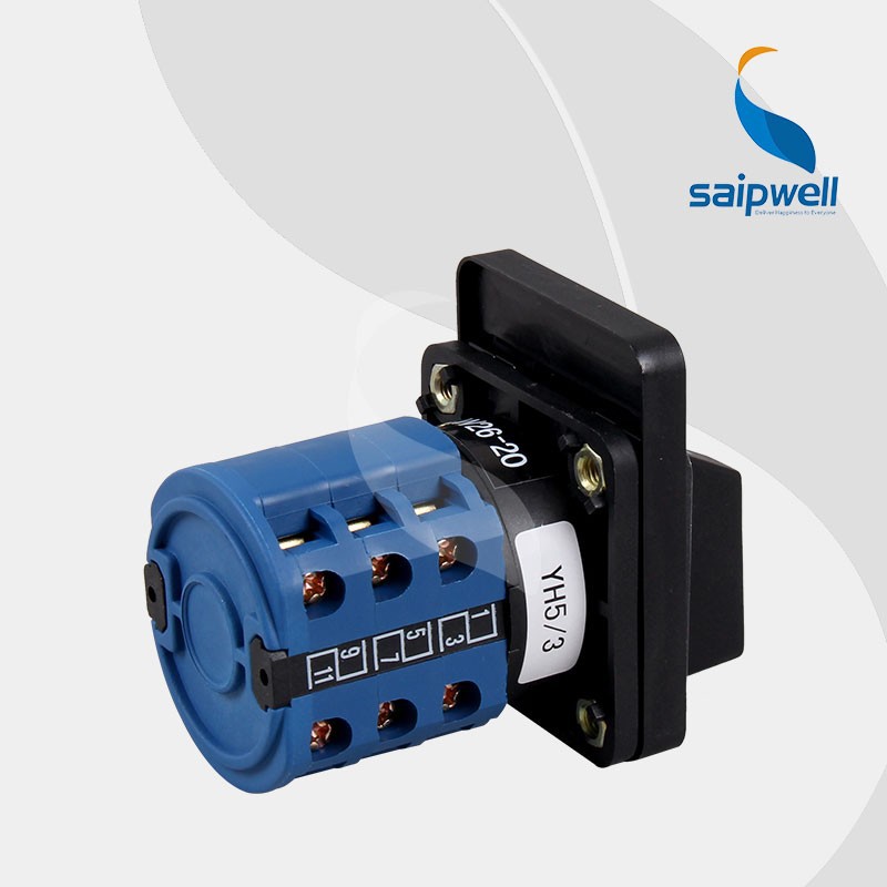 SAIP/SAIPWELL Китай новый 3 полюса Электрический универсальный поворотный переключатель