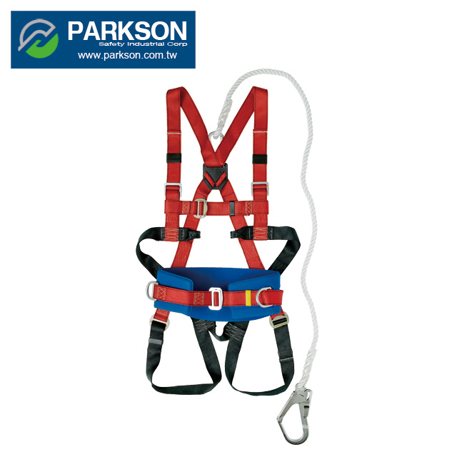 PARKSON безопасность, Тайваньская промышленность, использование рабочего места, СИЗ, сверхмощный ремень безопасности, SB-9468 CE EN 361, защитный ремень, полный корпус