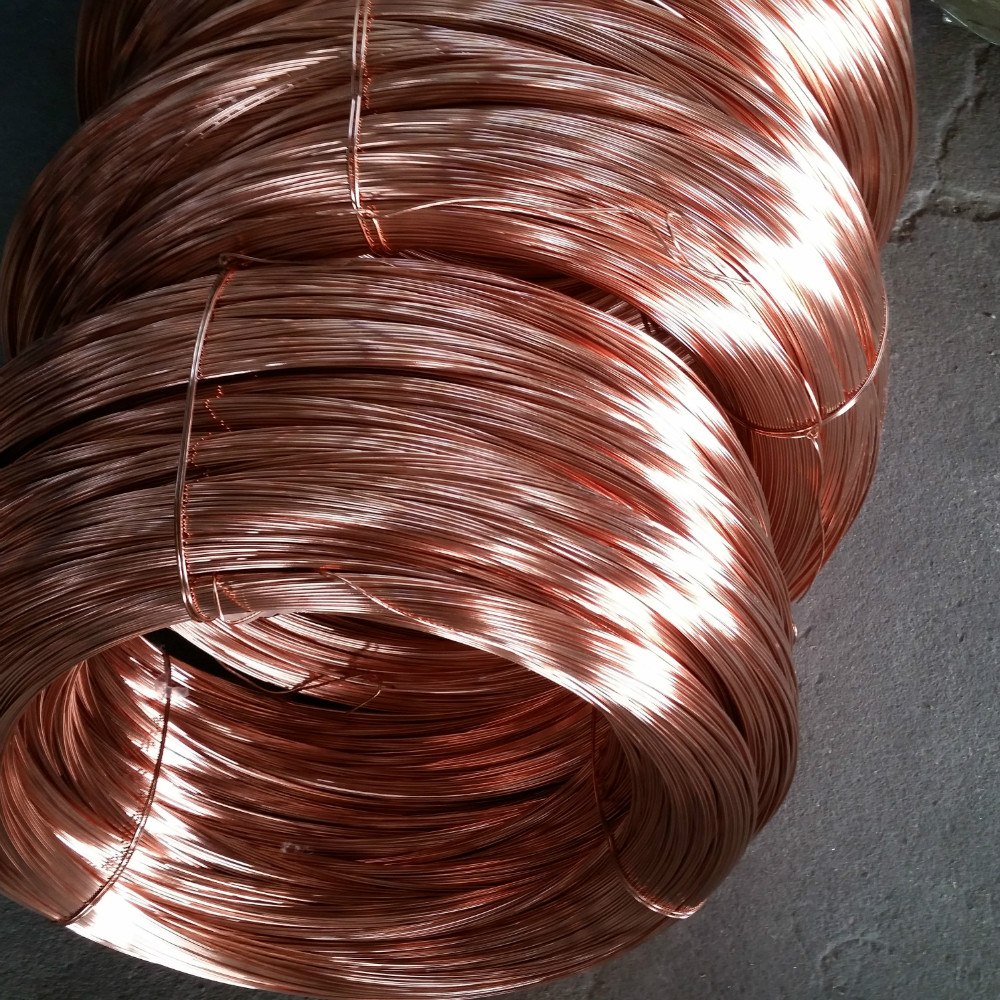 Multi wire diameter copper brass wire for carton staples
