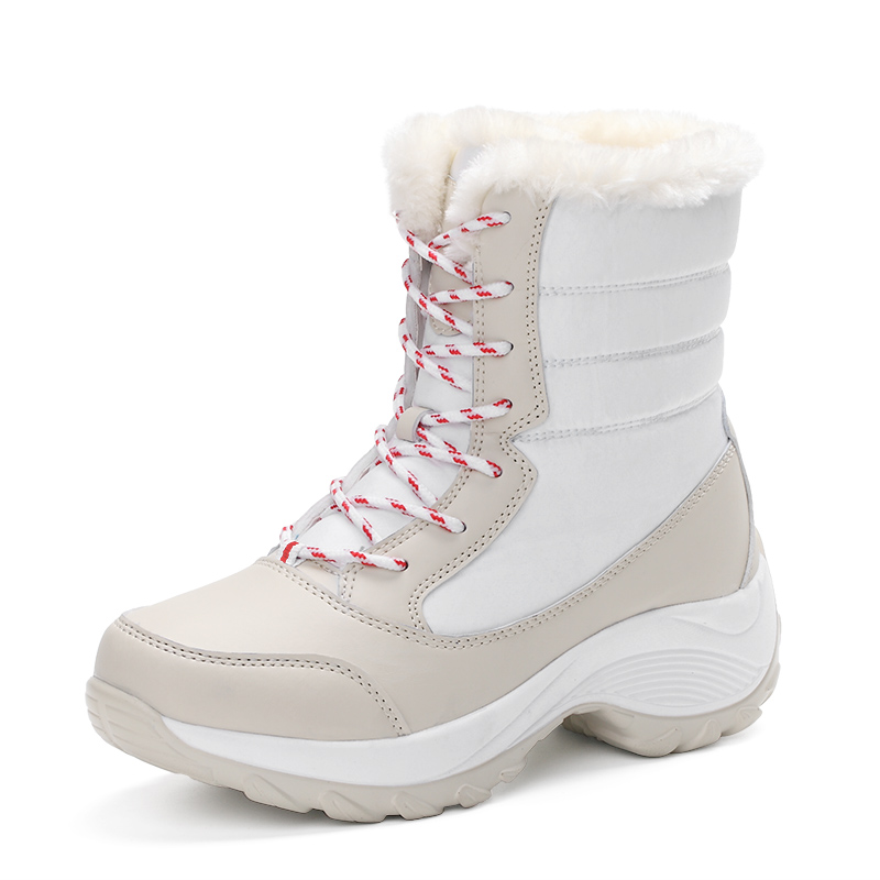 Greatshoe/оптовая продажа; модные ботинки на меху; женская зимняя обувь; зимняя обувь для женщин; белые ботинки на высоком каблуке; женская зимняя обувь