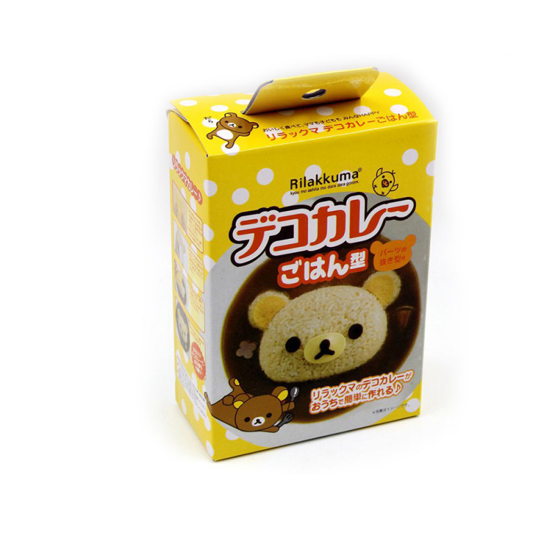 Bento аксессуары Rilakkuma рисовая форма Onigiri формирователь и сухие жареные водоросли резка набор