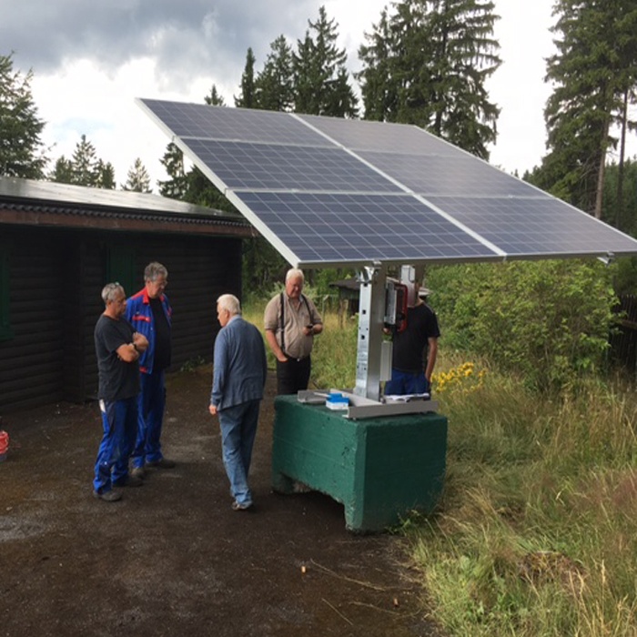 Прямая поставка с фабрики, изготовление на заказ 2 оси ВС трекер 3kw системы солнечных батарей