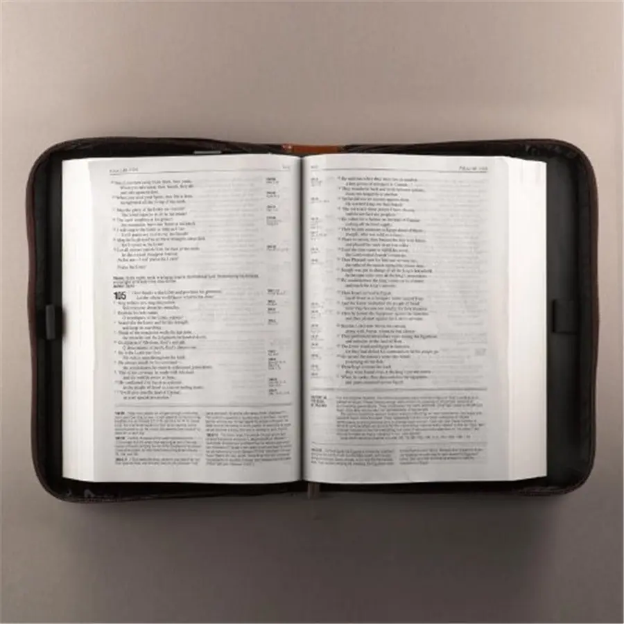 Двухцветная Библейская Обложка из искусственной кожи с Цветочным Тиснением/кожаный чехол для книги