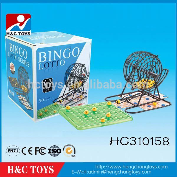 Оптовая продажа, забавные детские игрушки, Набор для игры в лото с 48 картами, 90 чисел HC310158