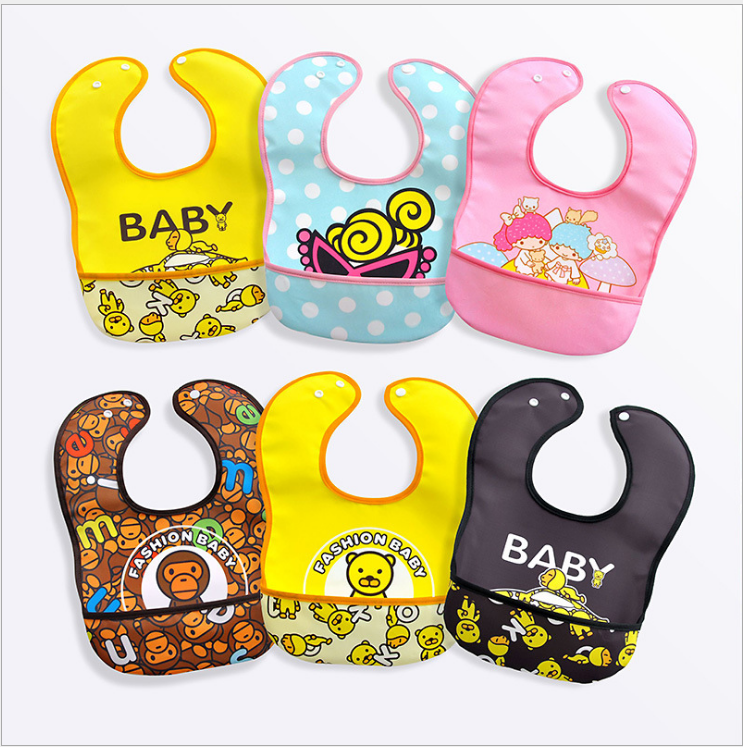 Custom baby bibs waterproof fabric for bib baby bib scarf wholesale