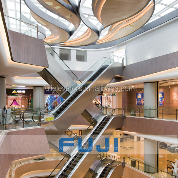 FUJI Economical price escalator Indoor VVVF escalator Residential Escalator