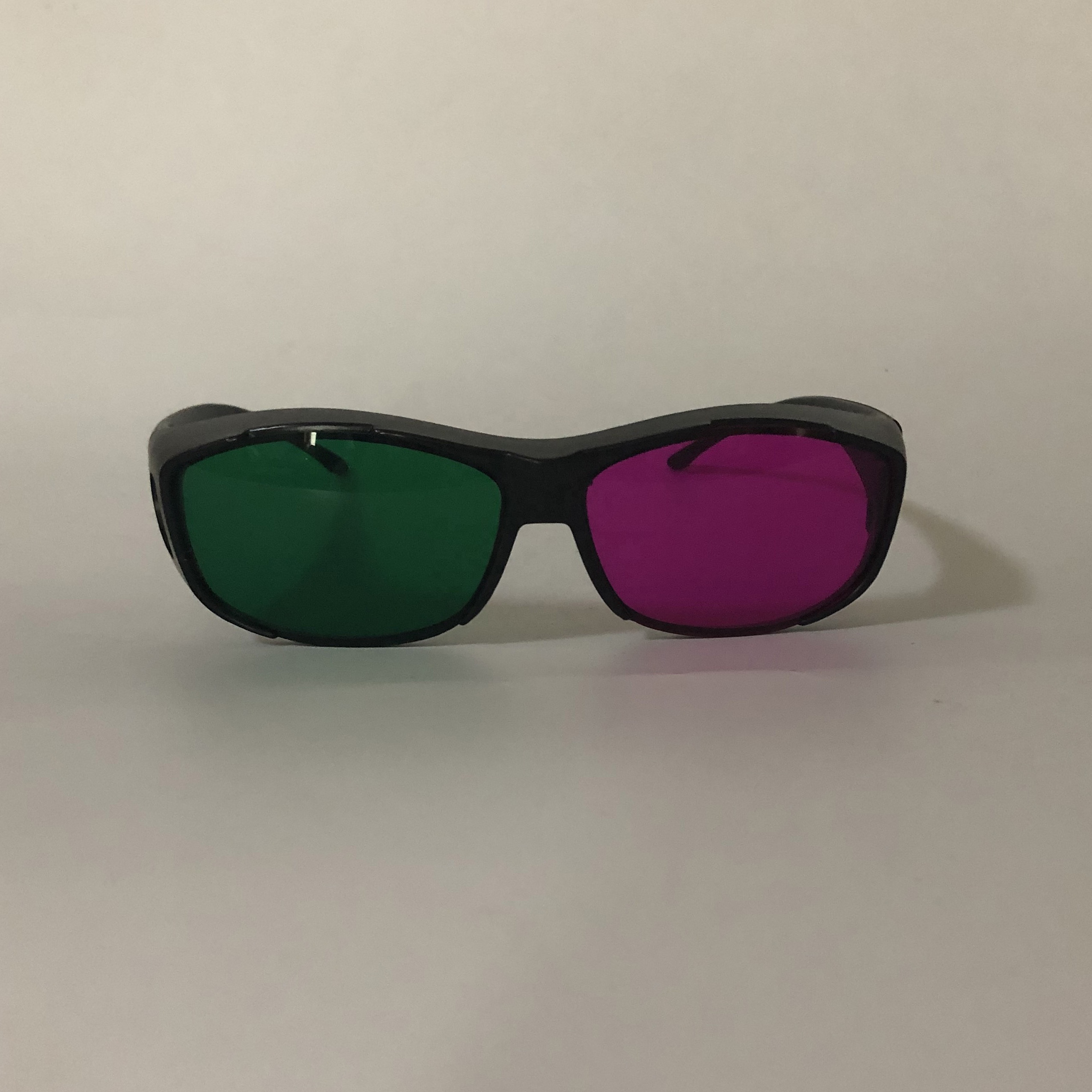 Популярные promion подарки пластик красный голубой 3d очки