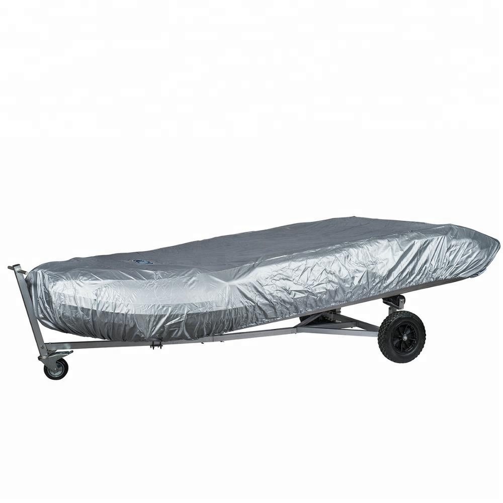 Adjustable Mobile Aluminum Boat Trailer Cart for sand beach cart