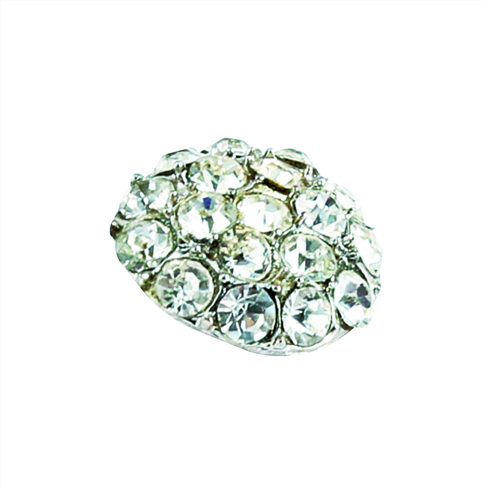 Crushed diamond crystal clasp sofa button bed headboard bling buckle