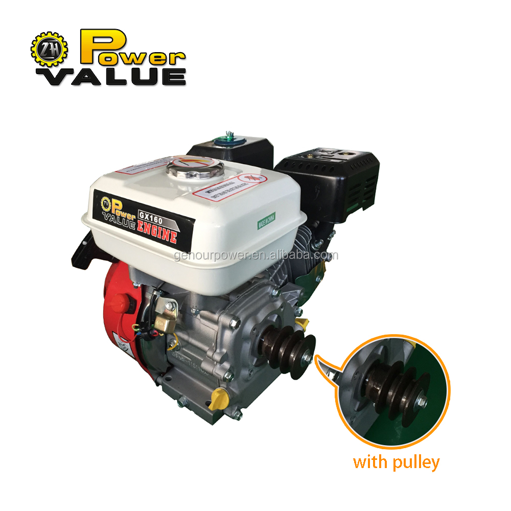 Genour Power ZH160 168F газовый бензиновый генератор Двигатель 5.5hp GX160 электрический стартер с воздушным охлаждением