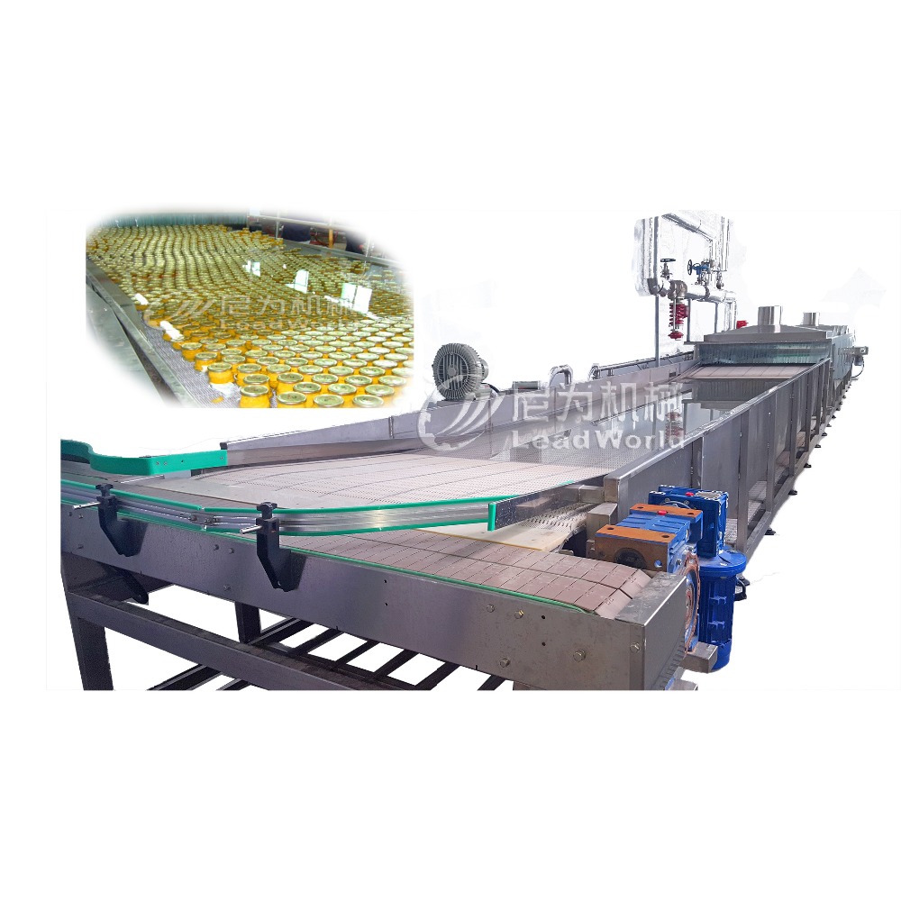 apple canning orange canning litchi canning glass bottle sterilization machine