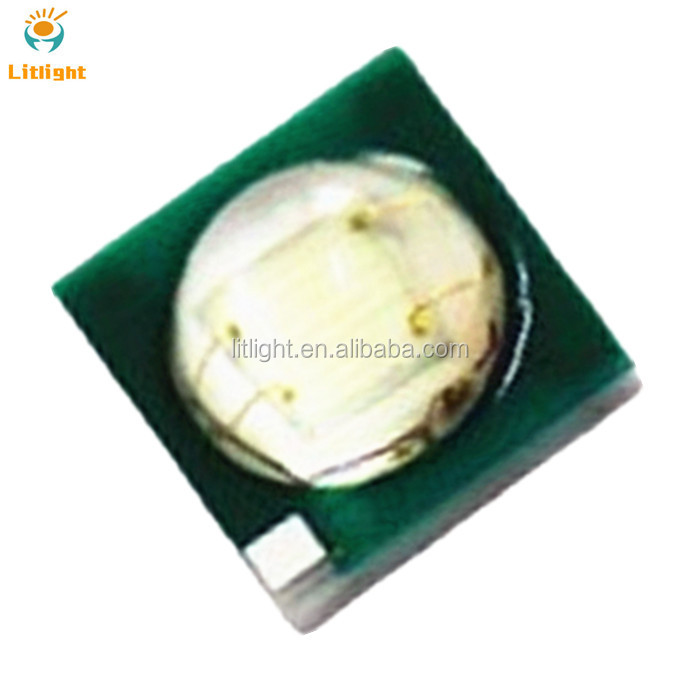 Высокая мощность 1 Вт 3 Вт UV-A 365nm 375nm 380nm 385nm 390nm 400nm 405nm 410nm 420nm SMD 3535 УФ-светодиодный чип 395nm