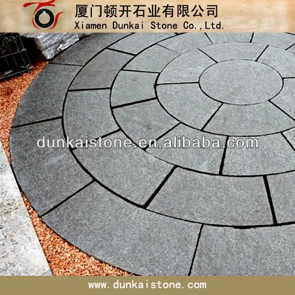 granite circular paving, arc paving stone