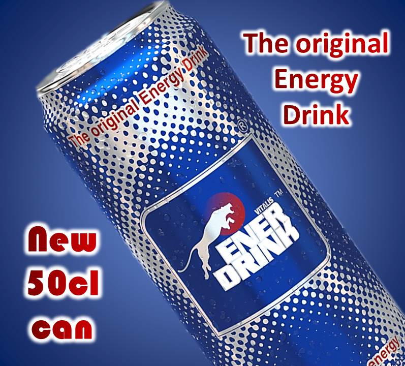 Энергетический напиток ENERDRINK в консервах 24x50cl