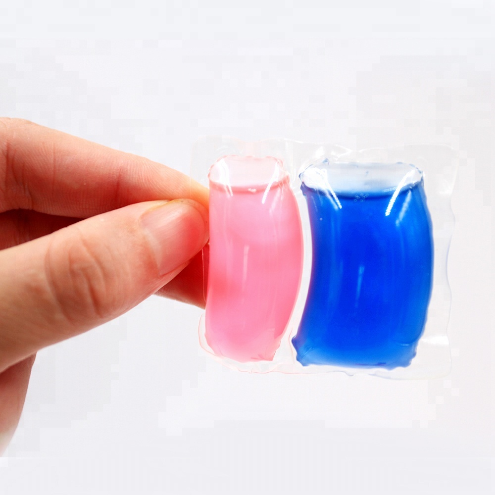 Low Foam Colour Safe Liquid Laundry Washing Capsules Cleaning Products Environmental Detergent Capsule