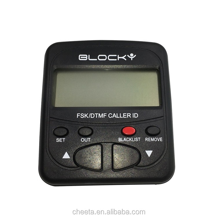 Shenzhen Factory Latest Version Small LCD Display Call Blocker for Office and Home Use
