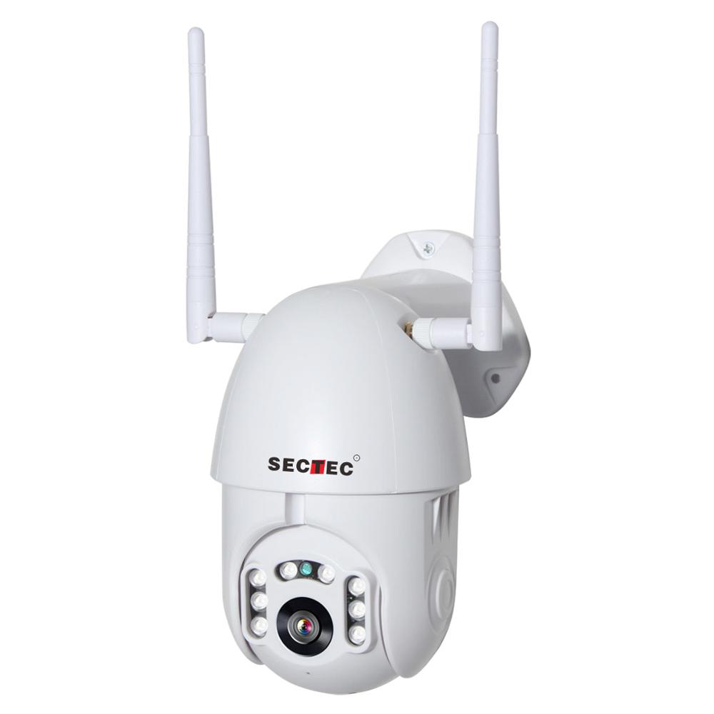 Беспроводная скоростная купольная IP-камера Sectec HD 1080P с поддержкой Wi-Fi