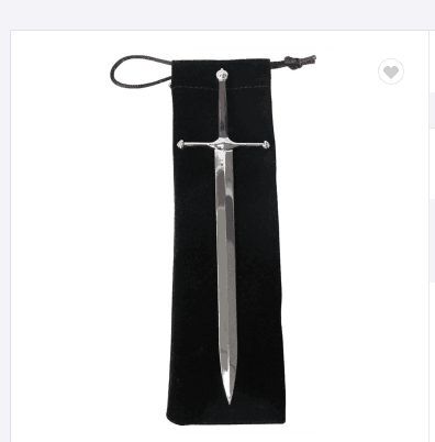 Metal Letter Opener Envelope Slitter, Vintage Alloy Engraved Envelope Openers