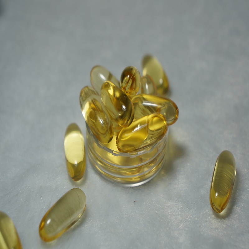 soft gel fish oil GMP certified omega 3 capsules in bulk